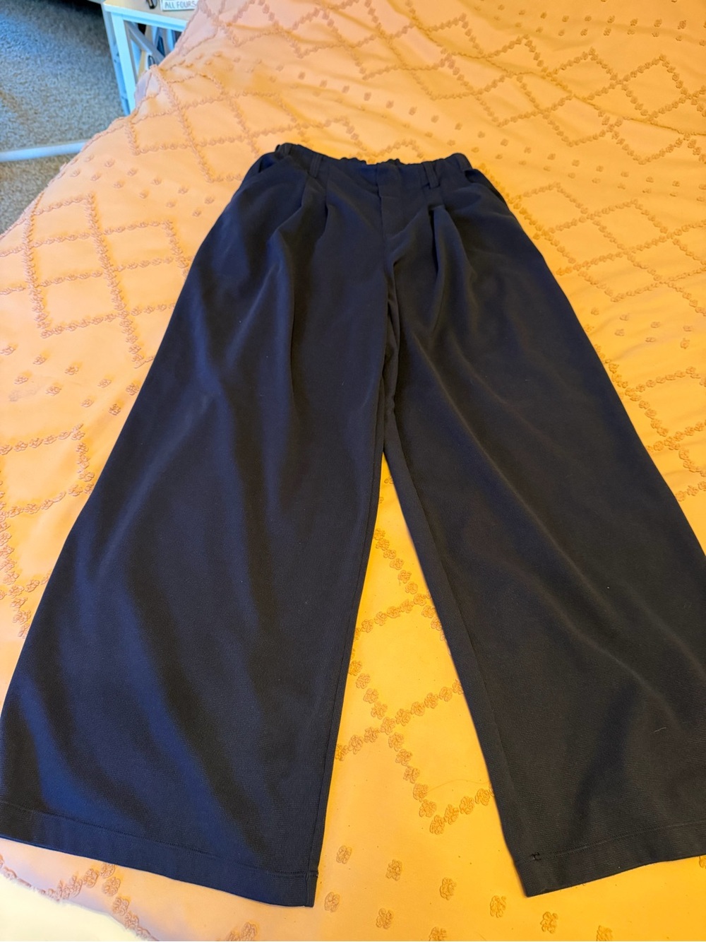 Halara High-Waist Wide-Leg Pants - Harbor Ink - Picture 5 of 7